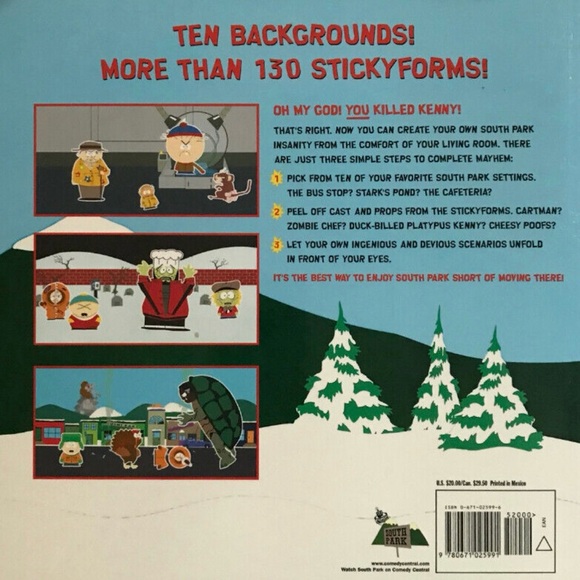 South Park A Stickyforms adventure board book - Picture 10 of 10